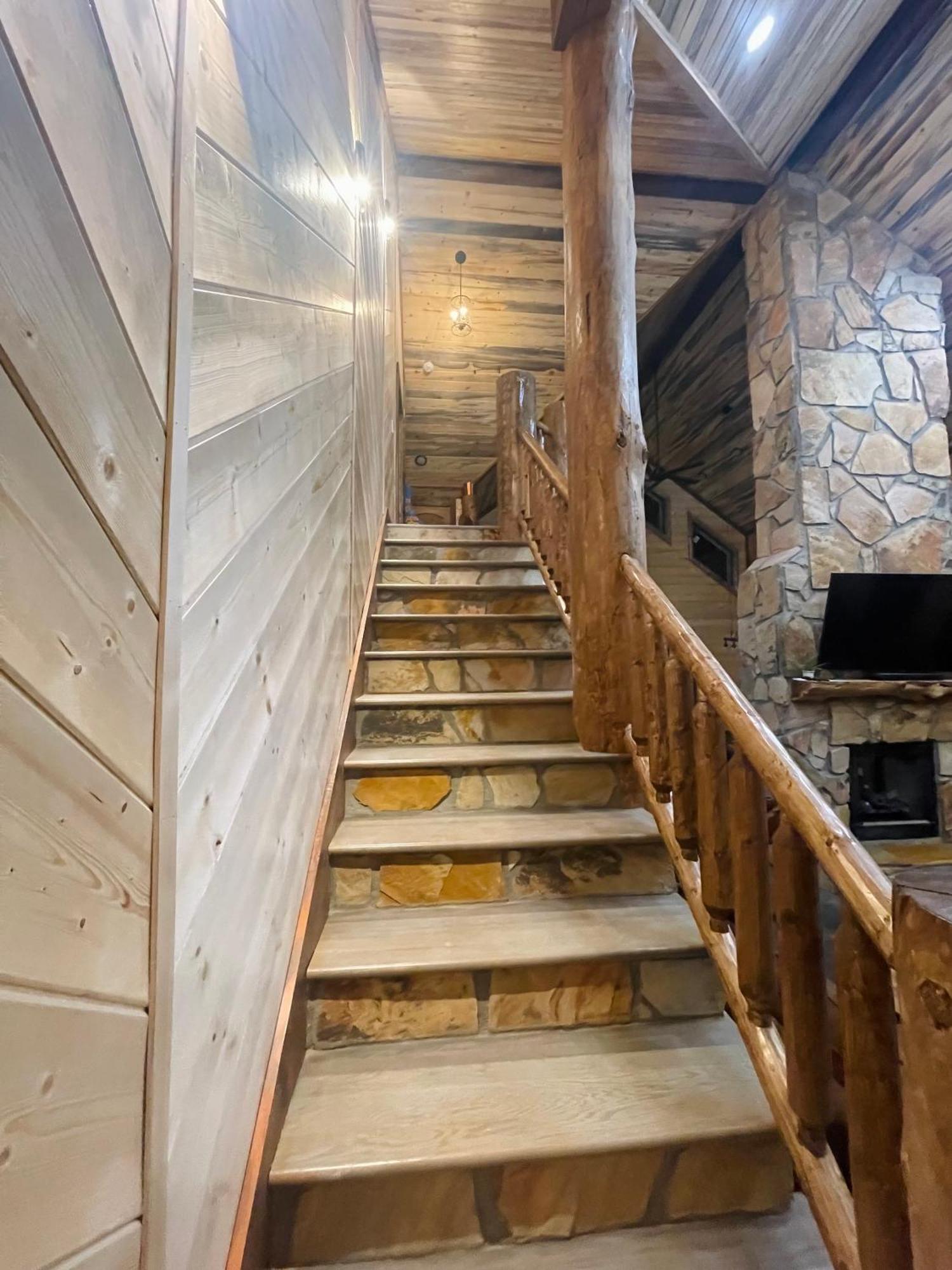 Wolf Creek Luxury Cabin Broken Bow Exterior foto