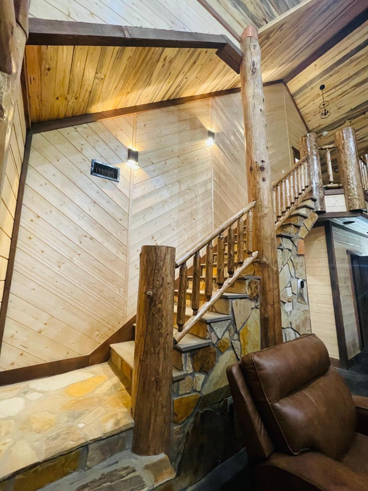Wolf Creek Luxury Cabin Broken Bow Exterior foto
