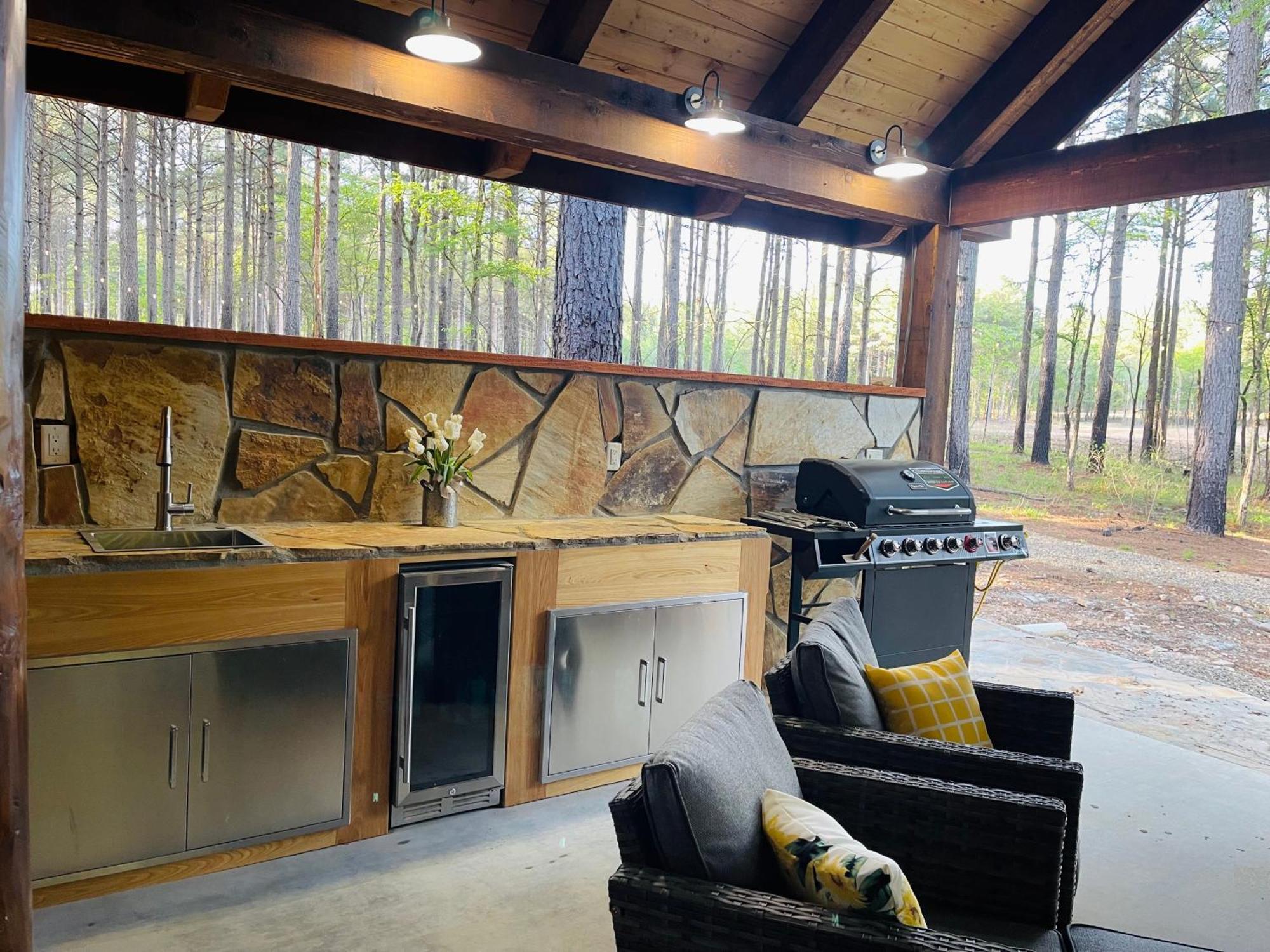 Wolf Creek Luxury Cabin Broken Bow Exterior foto